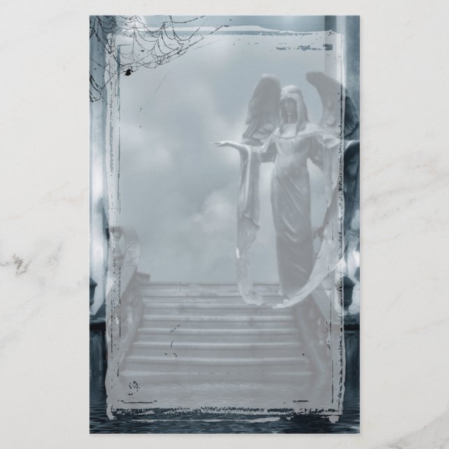 Kräv gotik-mall brevpapper (Framsida)