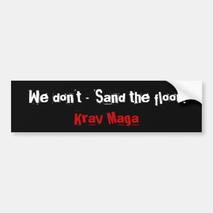 Krav Maga Bildekal