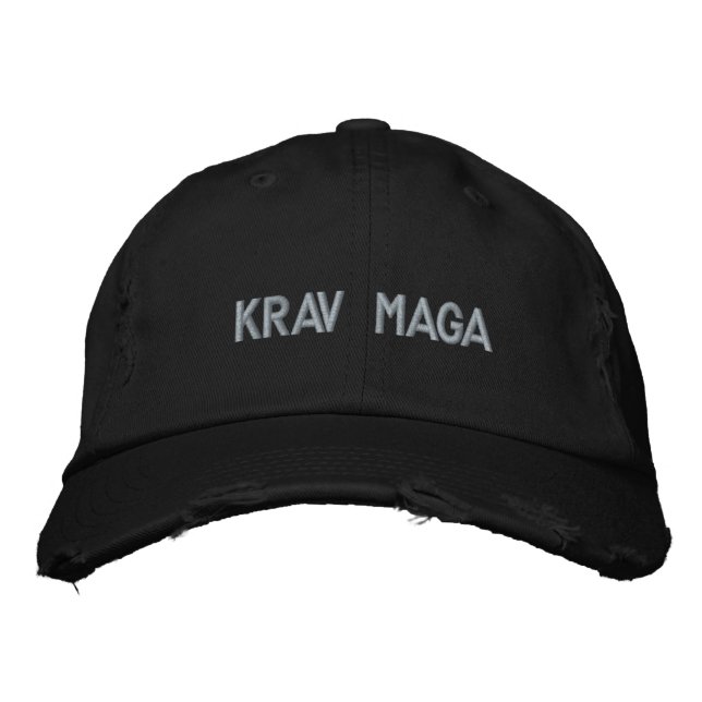 Krav Maga Broderad Keps (Framsida)