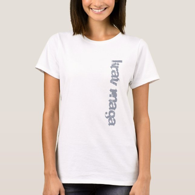 Krav Maga damT-tröja Tee Shirt (Framsida)