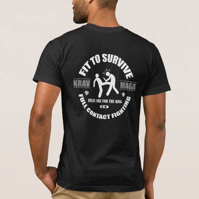 Krav Maga: Darwin Mn Tröja (Baksida)