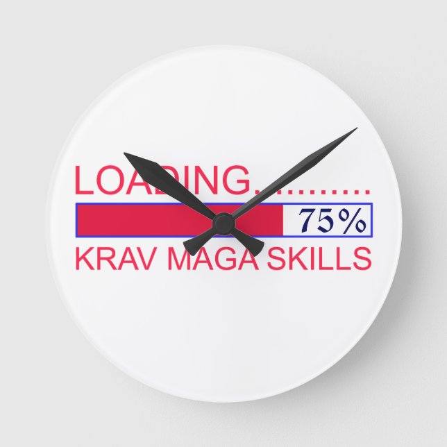 Krav Maga designer Rund Klocka (Framsida)
