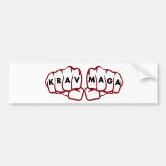 Krav Maga-fister Bildekal