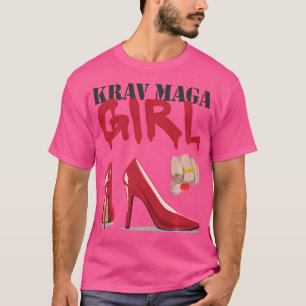 Krav Maga Girl Mixed Martial Arts Women Training K T Shirt