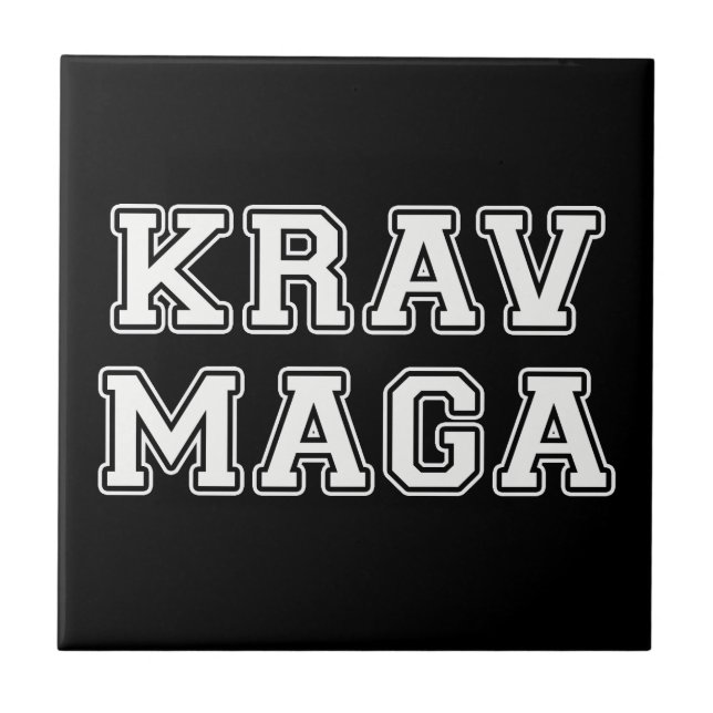 Krav Maga Kakelplatta (Framsidan)