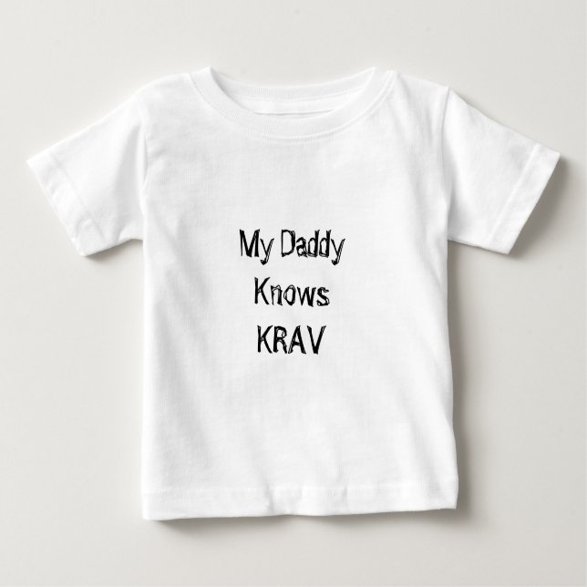 Krav Maga kampsporttshirts Tee Shirt (Framsida)