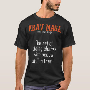 Krav Maga - konsten att fälla kläder med männis T Shirt
