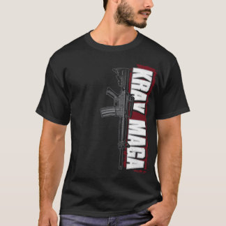 Krav Maga lodrät M16 Tee Shirt