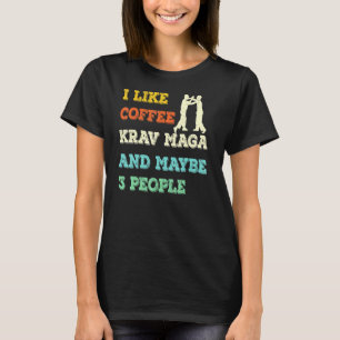 Krav Maga Martial Arts Mma Fighter Coffee T Shirt