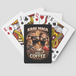 Krav Maga och kaffe Casinokort