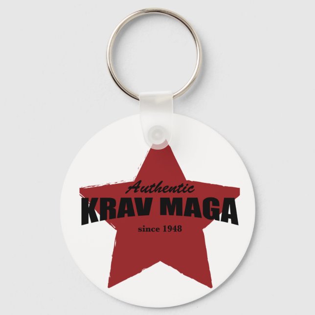 Krav Maga sedan 1948 Nyckelring (Framsida)