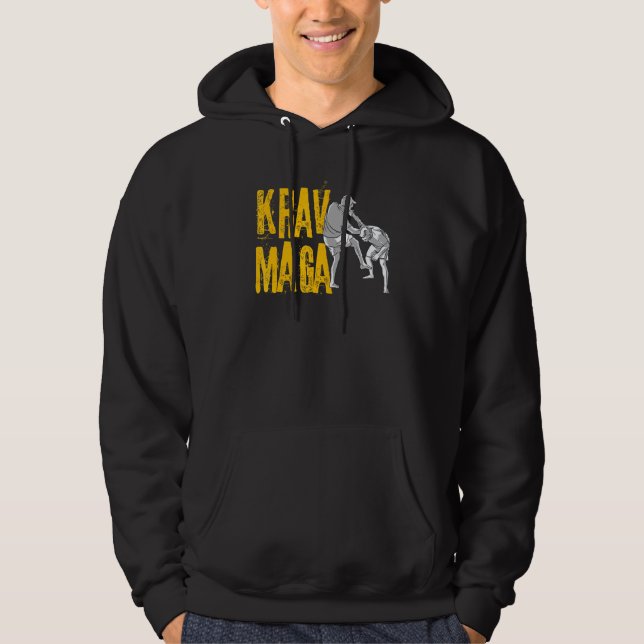 Krav Maga Self-Defense Hoodie (Framsida)