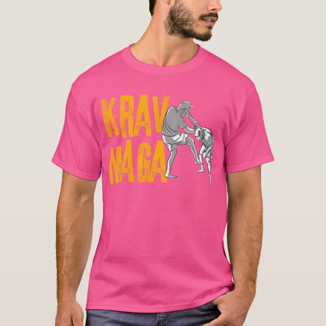 Krav Maga Shirt Self-Defense T (Framsida)