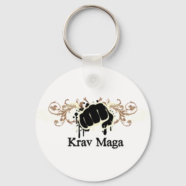 Krav Maga Slår Nyckelring (Framsida)