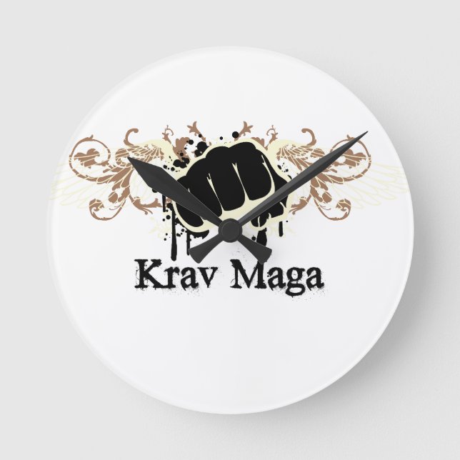 Krav Maga Slår Rund Klocka (Framsida)