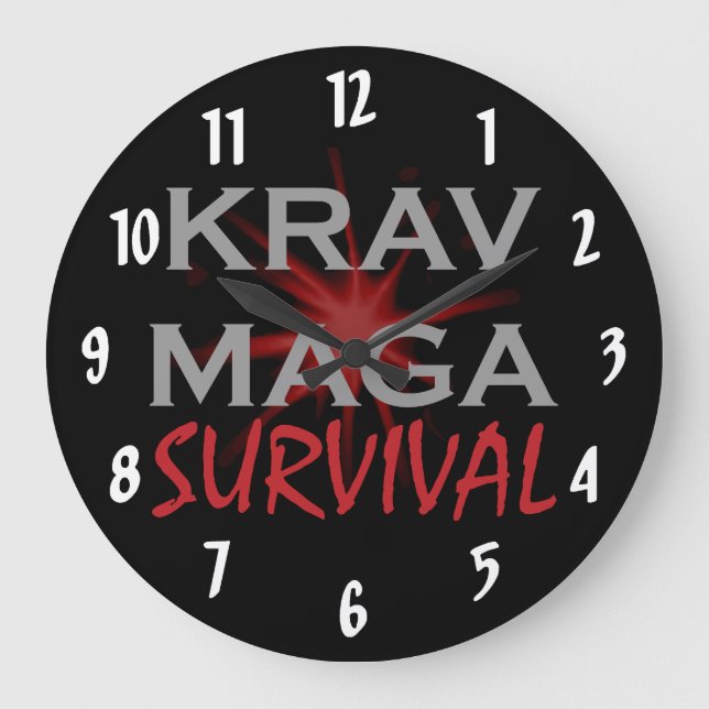 Krav Maga Stor Klocka (Framsida)