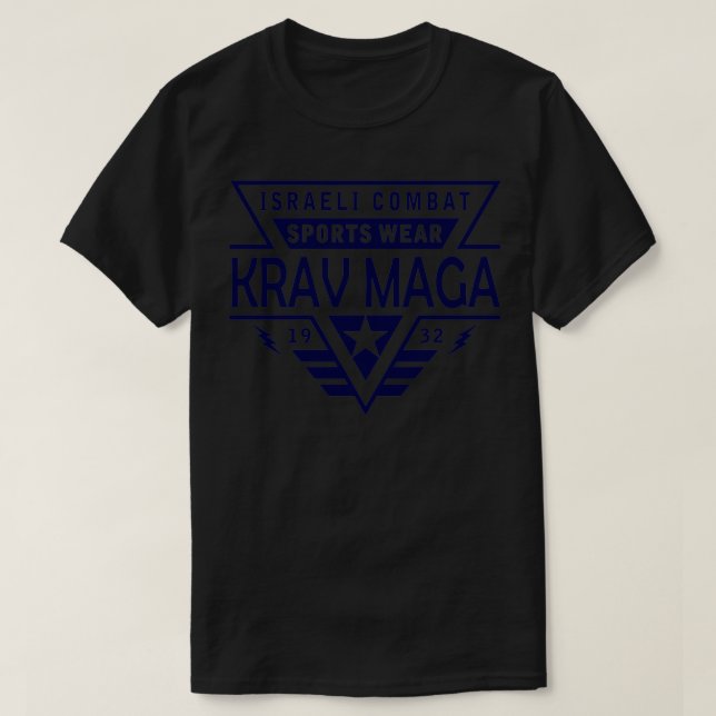 Krav Maga Sweatshirt T Shirt (Design framsida)