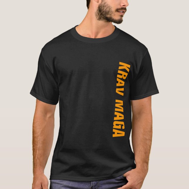 Krav Maga T-tröja Tröja (Framsida)