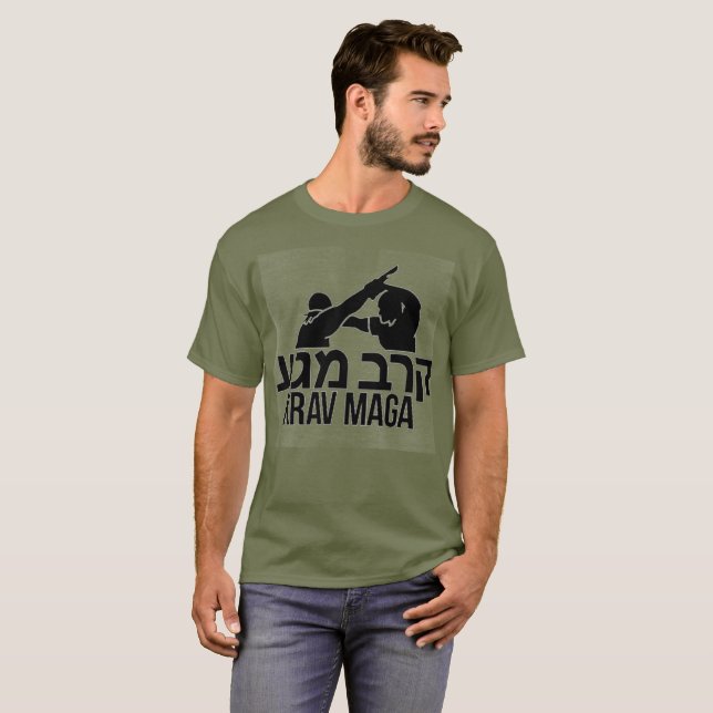 Krav Maga Tee Shirt (Hel framsida)