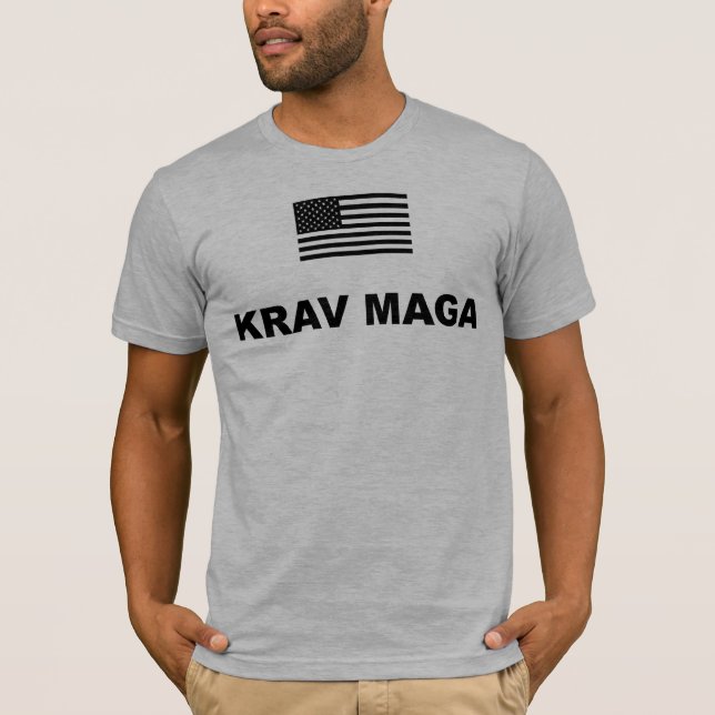Krav Maga USA T-tröja T Shirt (Framsida)