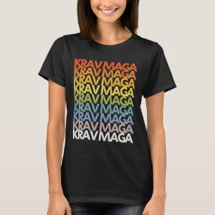 Krav Mega Självförsvarsträning Kampsport Fitness T Shirt