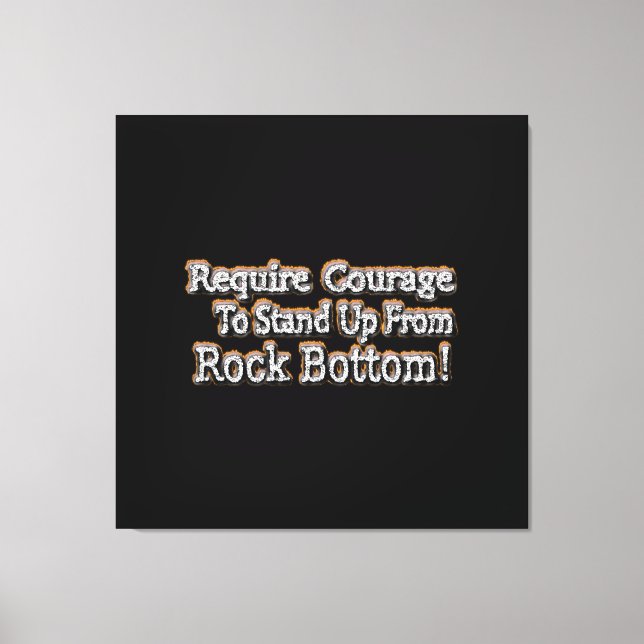 "Kräv modet" i Cute Design. Köp nu Canvastryck (Framsida)