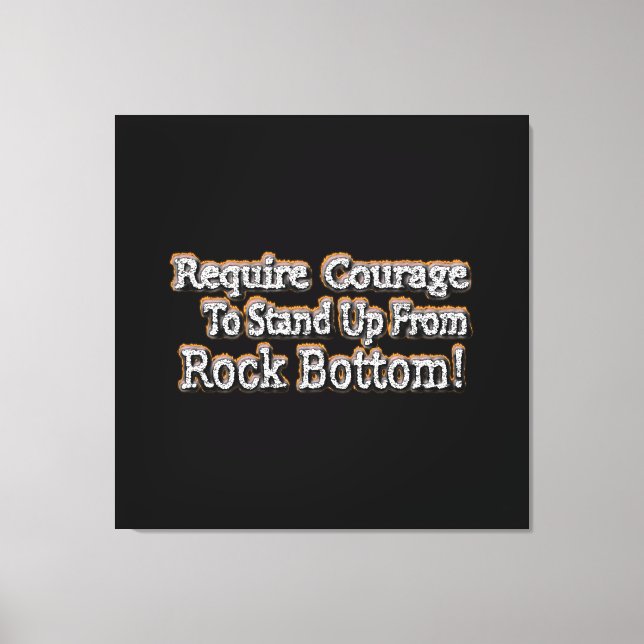 "Kräv modet" i Cute Design. Köp nu Canvastryck (Framsida)