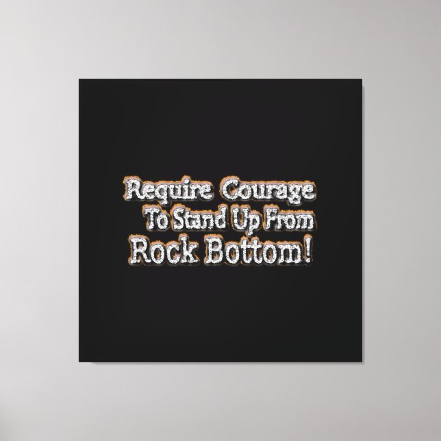 "Kräv modet" i Cute Design. Köp nu Canvastryck (Framsida)