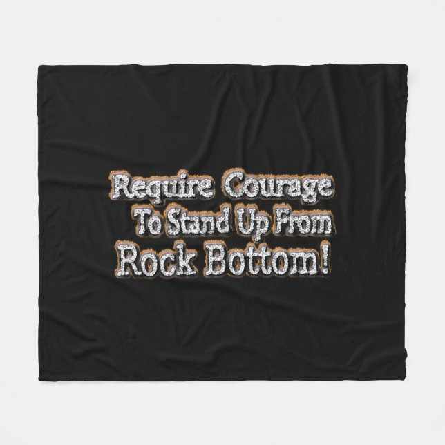 "Kräv modet" i Cute Design. Köp nu Fleecefilt (Framsidan (Horisontell))