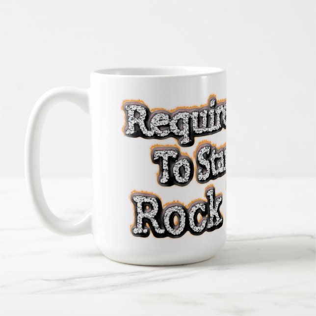 "Kräv modet" i Cute Design. Köp nu Kaffemugg (Vänster)