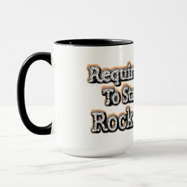 "Kräv modet" i Cute Design. Köp nu Mugg (Vänster)