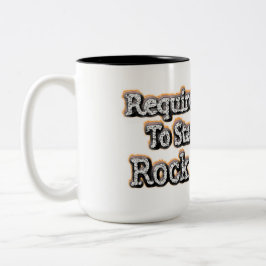 "Kräv modet" i Cute Design. Köp nu Två-Tonad Mugg