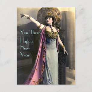 Krav på Gott nytt år Helg Vykort