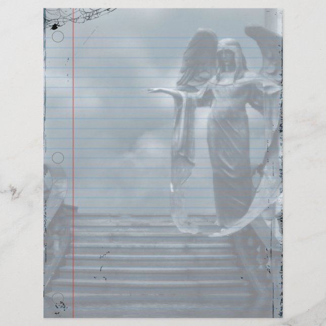 Kräv Papper Goth-anteckningsbok (Framsida)