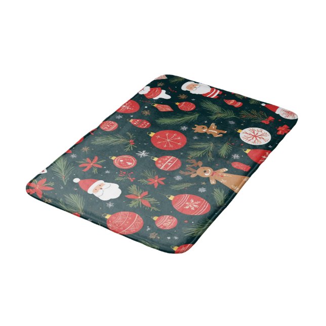 Krävande julandan, God jul Badrumsmatta (Vinklad)