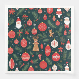 Krävande julandan, God jul Pappersservett