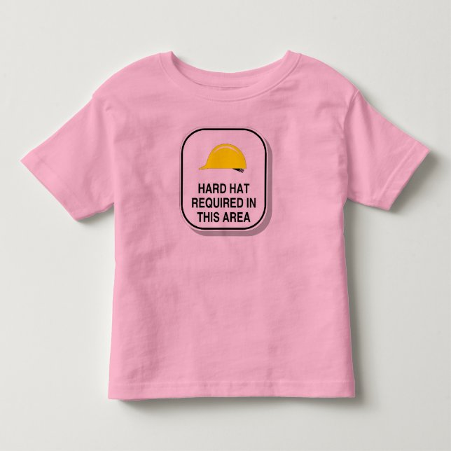 Krävd hård hatt t-shirt (Framsida)