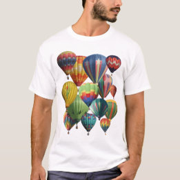Krävda färgstarka Luftballonger  T Shirt