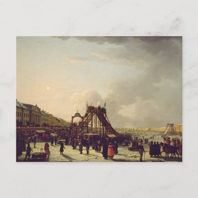 Kraven på Neva i St. Vykort (Framsida)