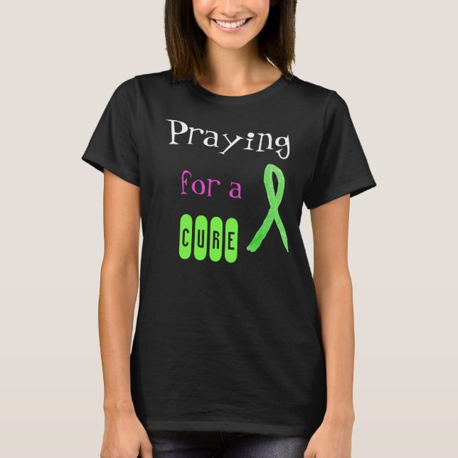 Kräver en Cure, Lyme Disease Awareness Shirt Tee (Framsida)