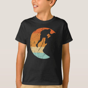 Krävning av vintagen Retro-sten T Shirt