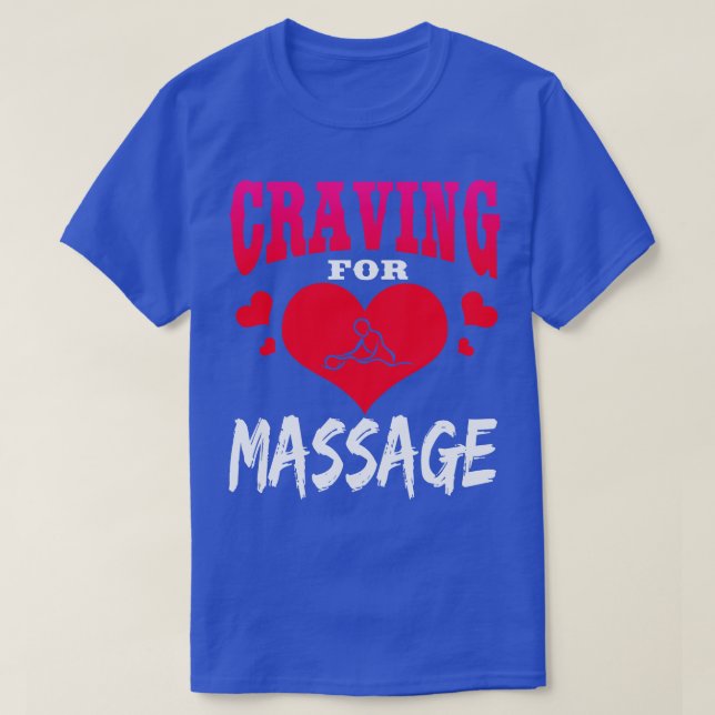 Kravning för massage t shirt (Design framsida)