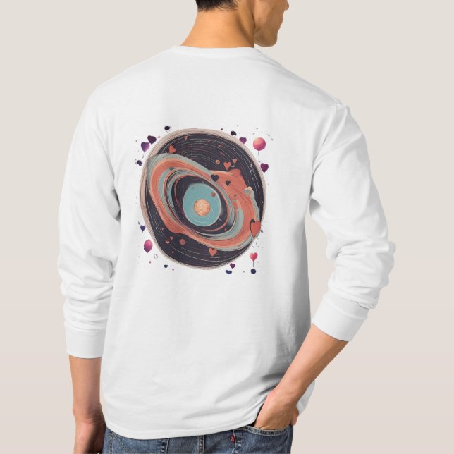 💖 "Krävs i din omloppsbana" T Shirt (Baksida)