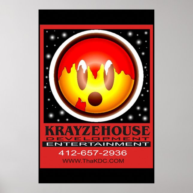 Krayzehouse Development promo poster (Framsidan)