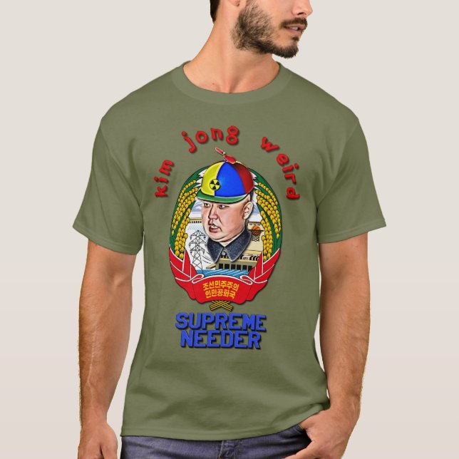 Krazy Kim Jong Konstig - Högsta needer T-shirt (Framsida)