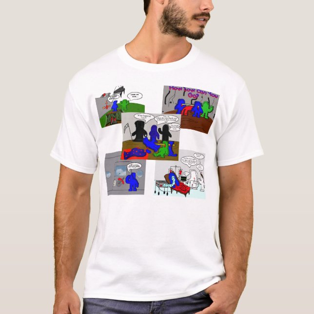 Krazy Komics T-shirt (Framsida)