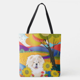 KREAM AV SKÖRD-Chow- eller korsningspåse Tygkasse