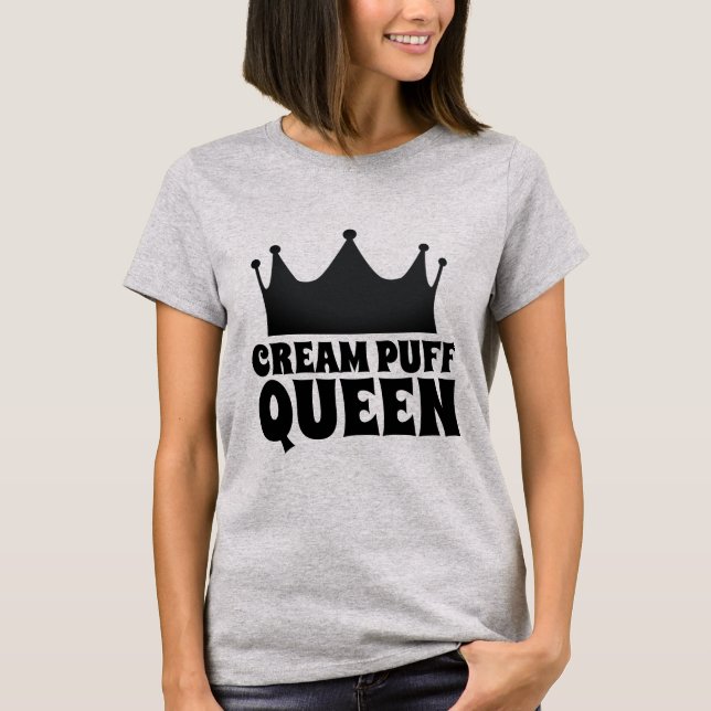 KREAM PUFF QUEEN TEES T-SHIRTS (Framsida)
