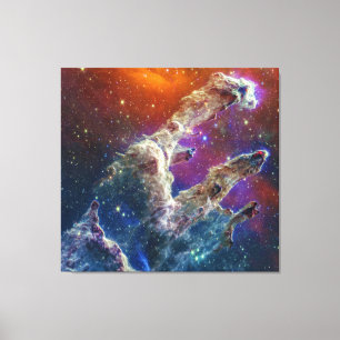 Kreation Eagle Nebula M16 NGC 6611 JWT Canvastryck