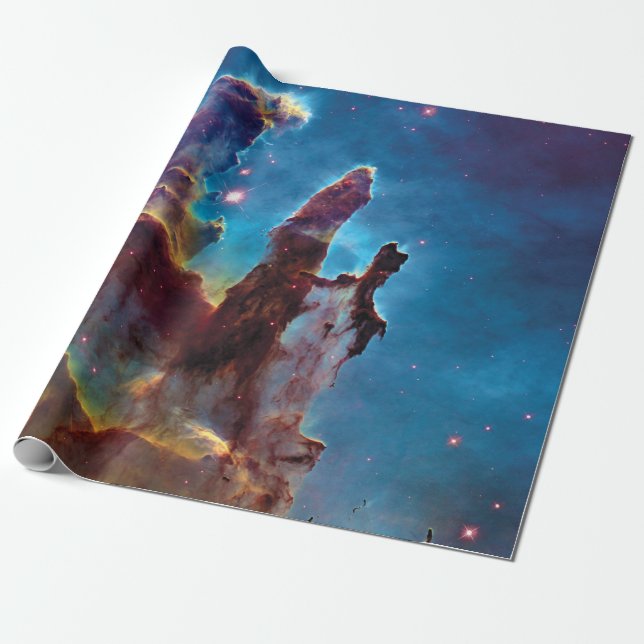 Kreations M16 Eagle Nebula Space Photo Presentpapper (Utrullad)